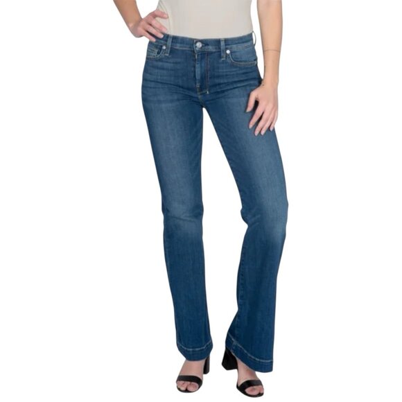7 For All Mankind Women's Tailorless Dojo Jean NWT - Picture 1 of 5
